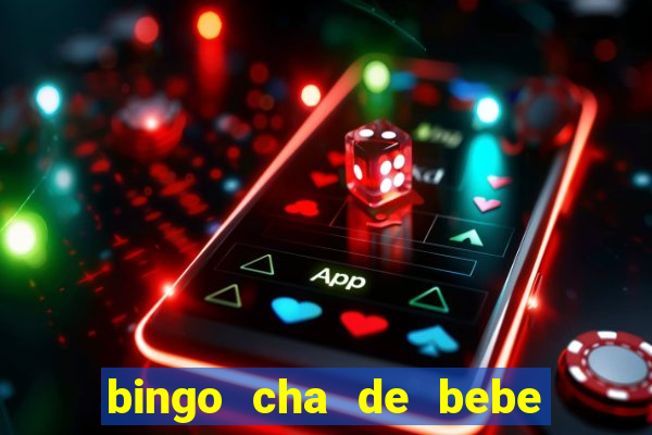 bingo cha de bebe cartelas para imprimir